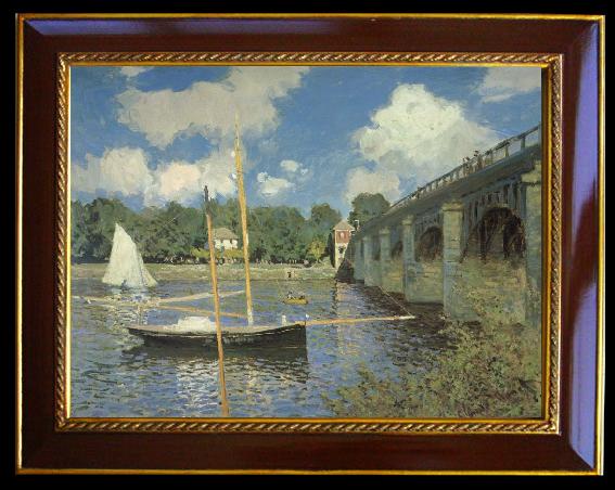 Claude Monet Le Pont routier,Argenteuil